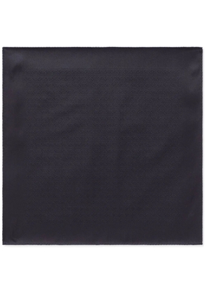 Dolce & Gabbana logo-jacquard silk scarf - Blue