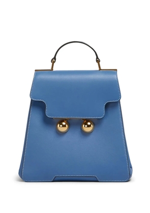 Marni Trunkaroo leather backpack - Blue