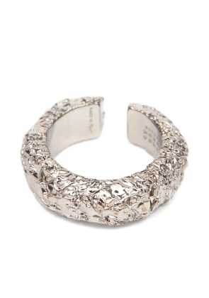 MM6 Maison Margiela sculpted ear cuff - Silver