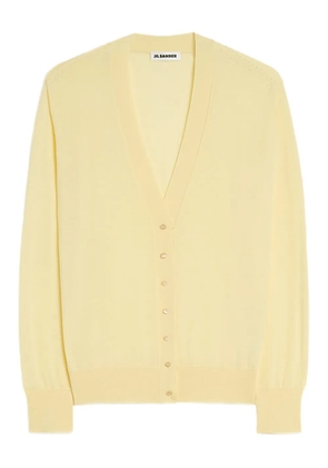 Jil Sander V-neck cardigan - Yellow