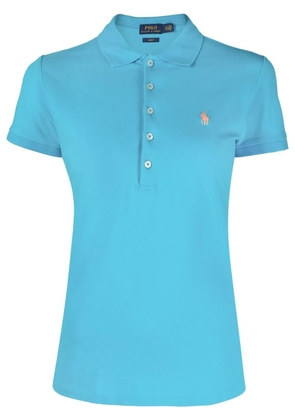 Polo Ralph Lauren Pony logo-embroidered polo shirt - Blue