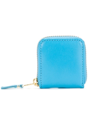 Comme Des Garçons Wallet zip-around leather wallet - Blue
