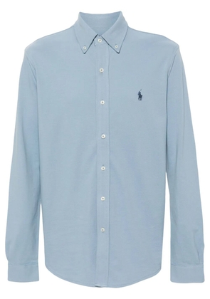 Polo Ralph Lauren Polo Pony-embroidered cotton shirt - Blue