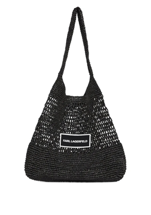 Karl Lagerfeld K/Essential beach bag - Black