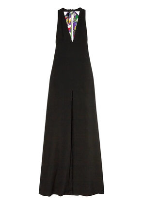 PUCCI halterneck maxi dress - Black