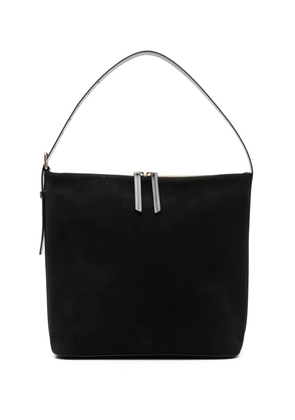 A.P.C. suede shoulder bag - Black