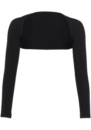ERES Pietra long-sleeve shrug - Black