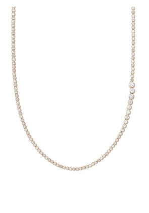 Sophie Bille Brahe 18kt yellow gold diamond tennis necklace