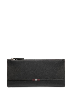 Bally Continental embossed leather wallet - Black