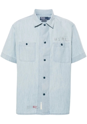 Polo Ralph Lauren short-sleeve denim shirt - Blue