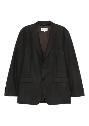 Maison Margiela button-fasteninf blazer - Grey