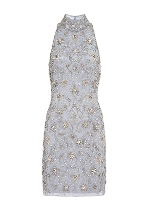 Jenny Packham Starry Night embellished mini dress - Blue