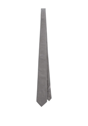 Dolce & Gabbana patterned-jacquard tie - Grey