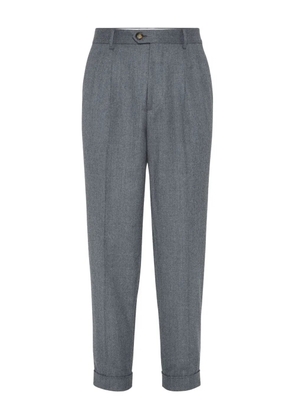 Brunello Cucinelli pleated trousers - Grey