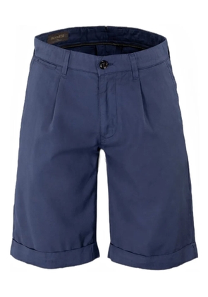 Moorer pleated tailored shorts - Blue