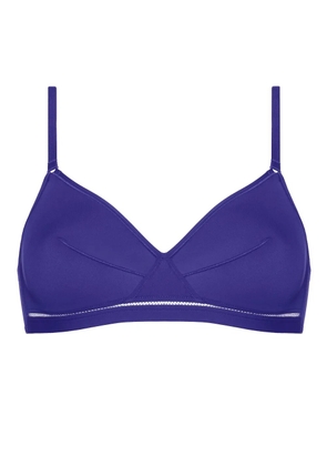 ERES Lydia Soyeuse wireless triangle bra - Blue
