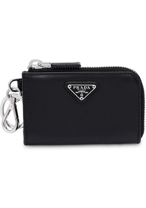 Prada saffiano pouch key trick - Black