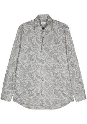 ETRO floral paisley shirt - Neutrals