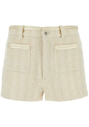 Gucci tailored wool-blend tweed shorts - Neutrals