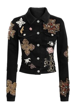 Dolce & Gabbana embellished denim jacket - Black