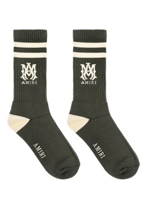AMIRI MA Core Logo socks - 326 GREEN