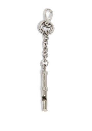 Maison Margiela Dog Whistle keyring - Silver