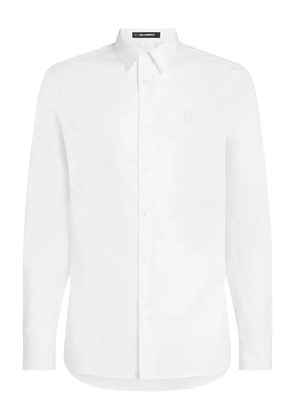 Karl Lagerfeld logo-label shirt - White