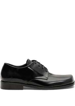 AMI Paris square-shape derby shoes - Black