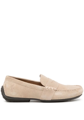 Polo Ralph Lauren round-toe slip-on loafers - Neutrals
