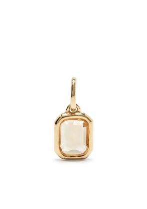 We by WHITEbIRD 18kt yellow gold Dancing Drop citrine pendant