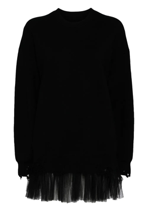 JNBY long-sleeved sweater dress - Black