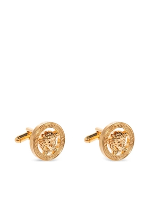 Versace Medusa Head-motif round-shape cufflinks - Gold