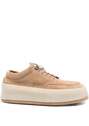 Marsèll lace-up platform derby shoes - Neutrals