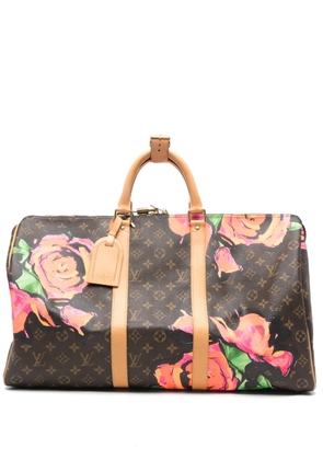 Louis Vuitton Pre-Owned x Stephen Sprouse 2008 Keepall 50 travel bag - Brown