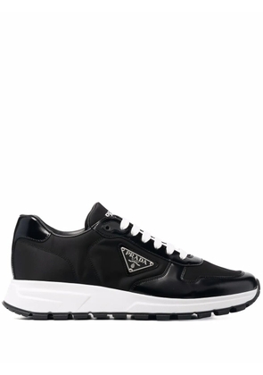 Prada Re-Nylon Triangle-logo low-top sneakers - Black