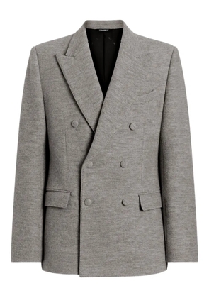 Dolce & Gabbana double-breasted wool jacket - Grey