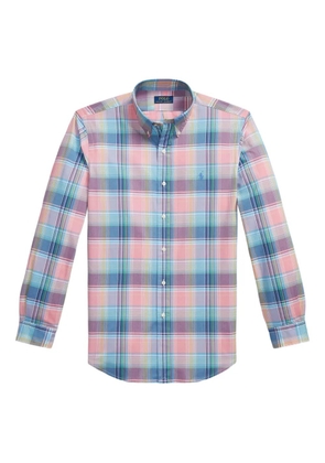 Polo Ralph Lauren checked long-sleeve shirt - Pink