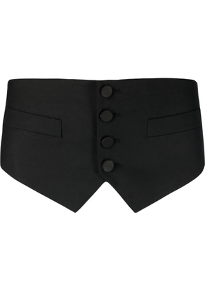 DSQUARED2 buttoned adjustable cummerbund - Black