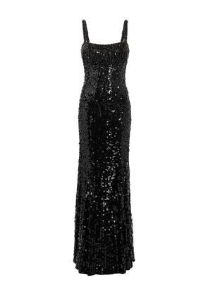 Jenny Packham Mirabeau sequin-embellished maxi dress - Black