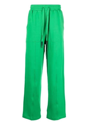 STYLAND x notRainProof panelled drawstring track pants - Green