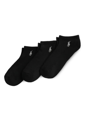 Polo Ralph Lauren ribbed-knit socks (pack of three) - 001 BLACK/BLACK/BLACK