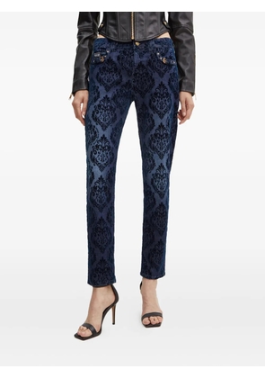 Versace Jeans Couture jacquard jeans - Blue