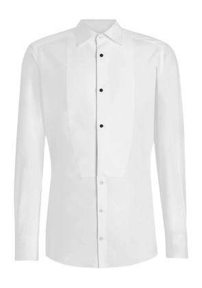Dolce & Gabbana poplin tuxedo shirt - White