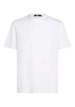 Karl Lagerfeld Kameo logo-embroidered T-shirt - White