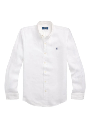 Polo Ralph Lauren long-sleeve linen shirt - White