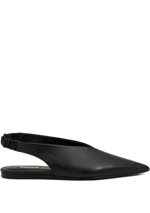 AMI Paris pointed-toe slingbacks - Black