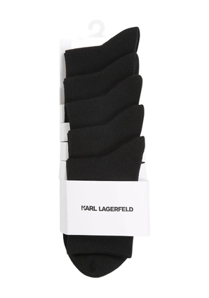 Karl Lagerfeld cotton socks pack - Black