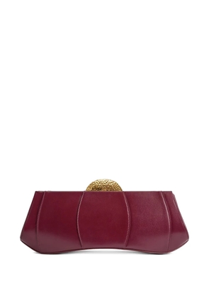 Giuseppe Zanotti EVE lambskin clutch bag - Red