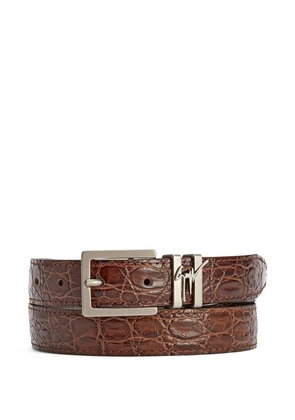 Giuseppe Zanotti Teodore belt - Brown