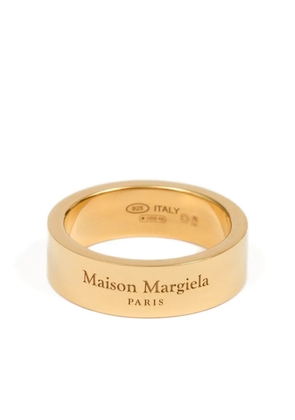 Maison Margiela logo-engraved ring - Gold